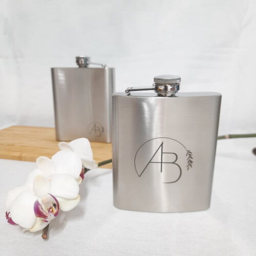 Porta Whisky 7 oz -Casamento\Padrinhos\Festa S01782