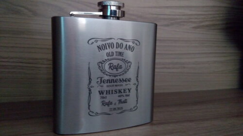 Porta whisky 7 oz -S01782 Noivos\Padrinhos