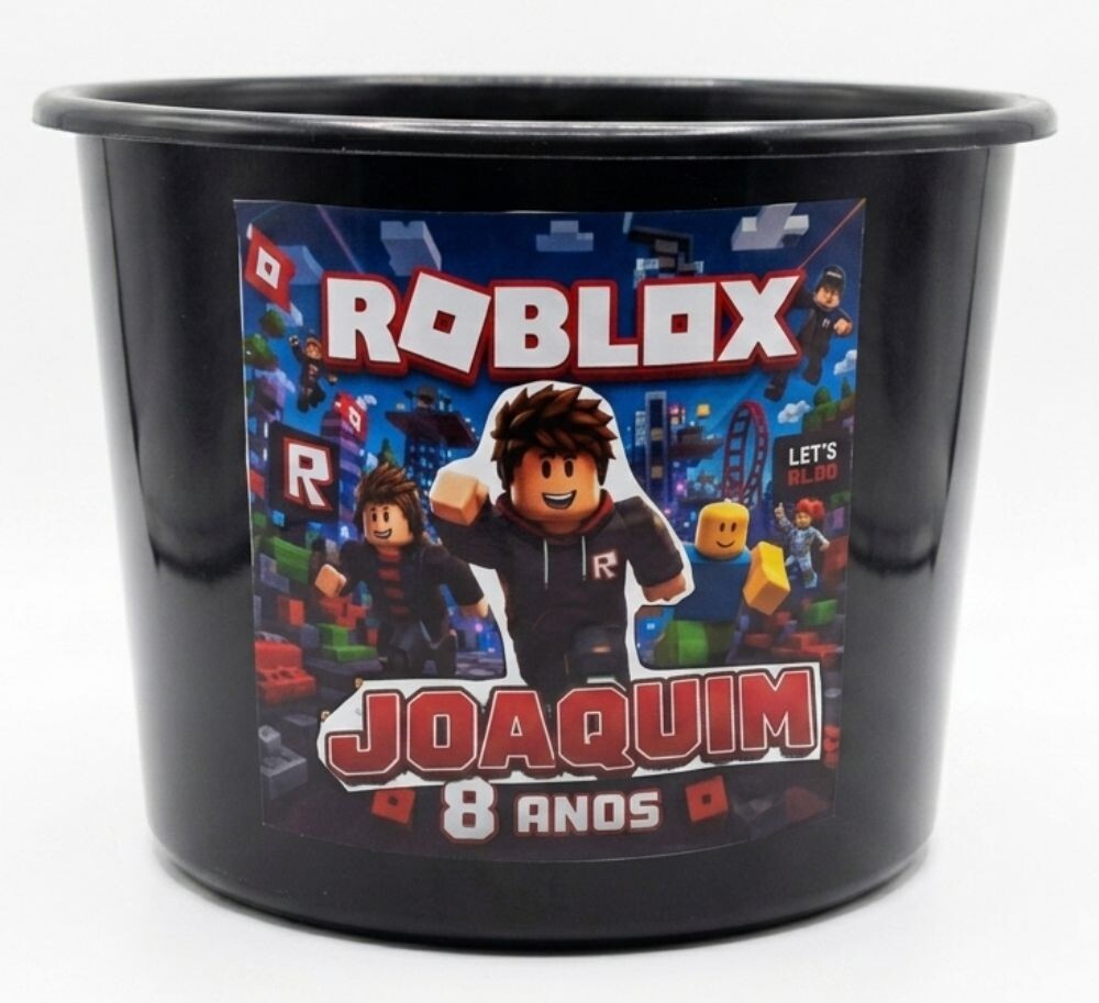 Balde de Pipoca Personalizado