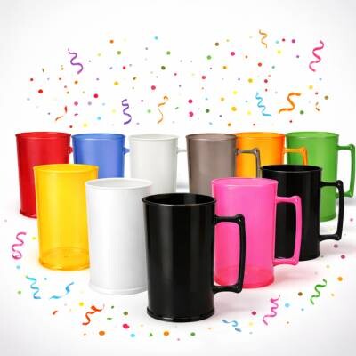 Caneca de Chopp Acrílica Personalizada