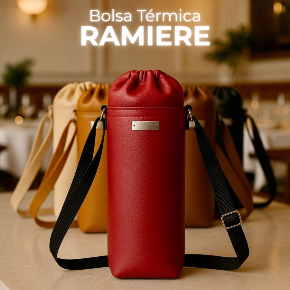 Bolsa Térmica de Luxo Artesanal RAMIERE - Couro Sintético