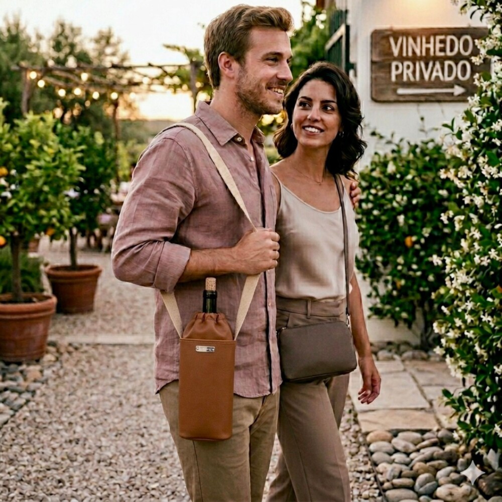 Bolsa Térmica de Luxo Artesanal RAMIERE - Couro Sintético