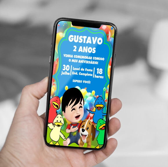 Convite Digital Bento e Totó