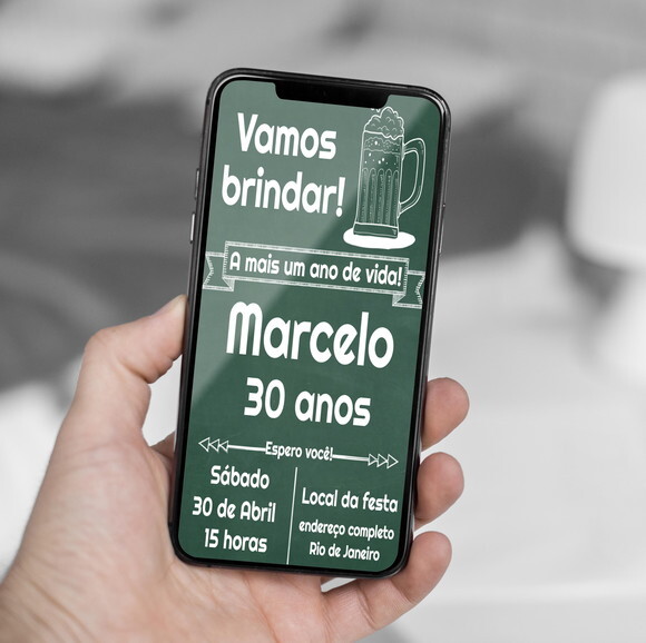 Convite Digital Boteco