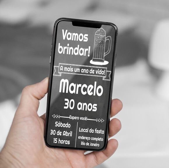 Convite Digital Boteco