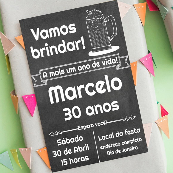 Convite Digital Boteco