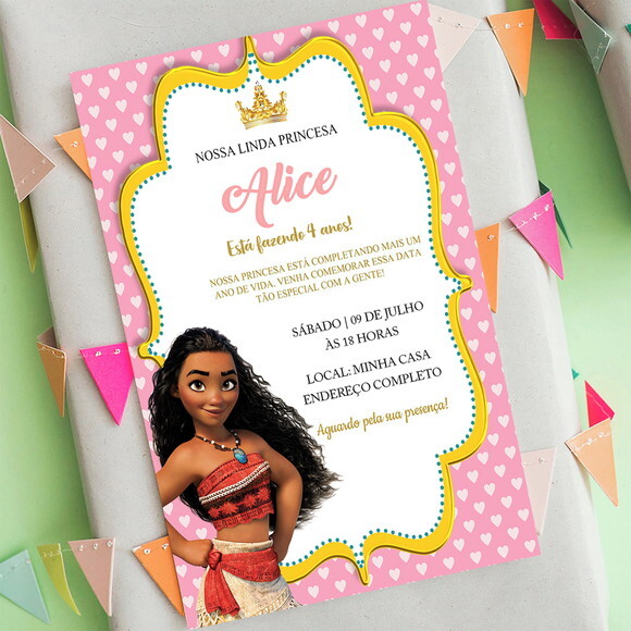 Convite Digital Moana