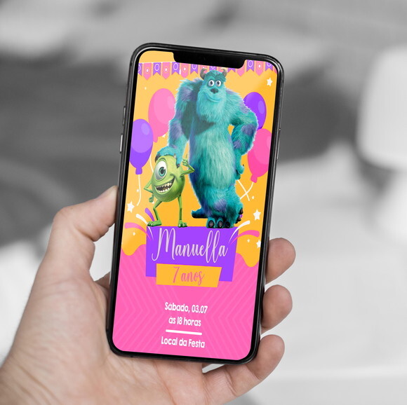 Convite Digital Monstros S.a
