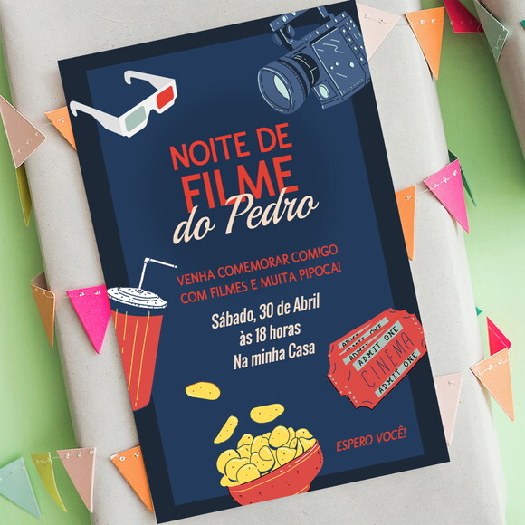 Convite Digital Noite de Filmes