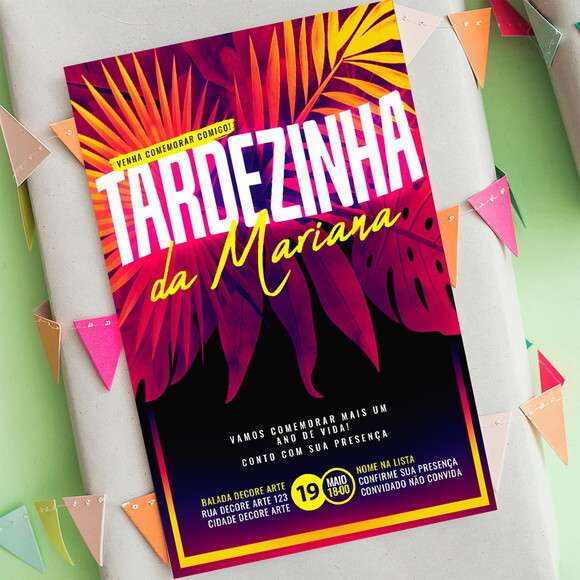 Convite Digital Tardezinha