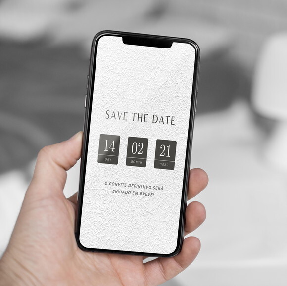 Convite Salve a Data - Save The Date