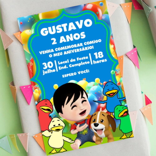 Convite Digital Bento e Totó