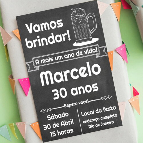 Convite Digital Boteco