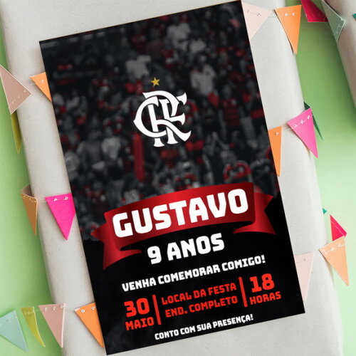 Convite Digital Flamengo