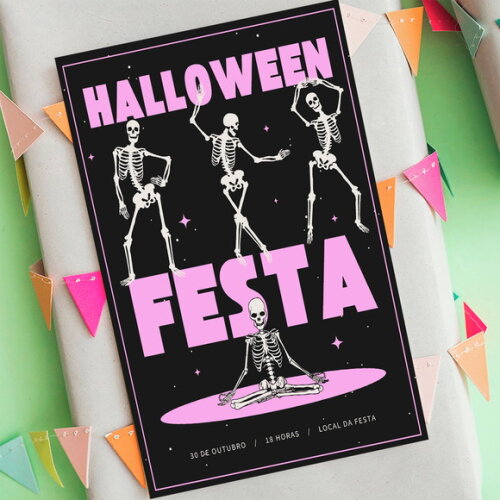 Convite Digital Halloween