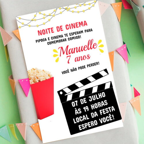 Convite Digital Noite de Filmes