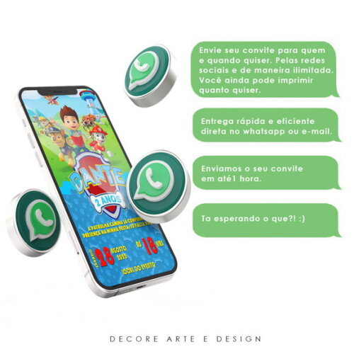 Convite Digital Patrulha Canina