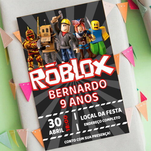 Convite Digital Roblox