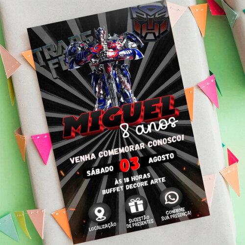 Convite Interativo Transformers