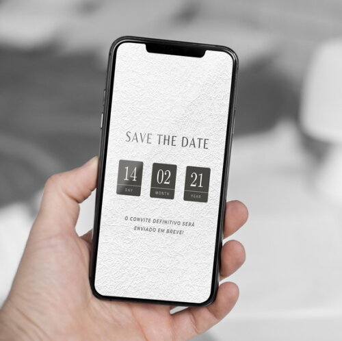 Convite Salve a Data - Save The Date