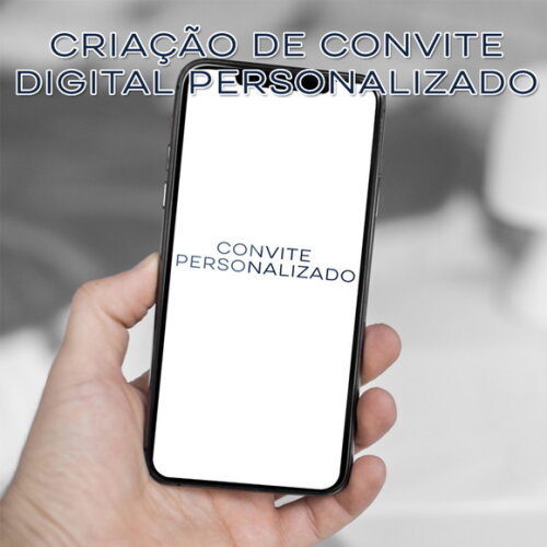 Criação/alteração Convite Digital Personalizado
