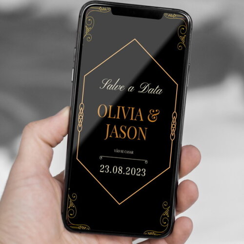 Salve a Data - Save The Date com Foto