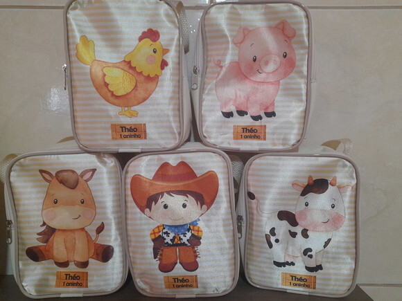 Bolsa Fazendinha Personalizada