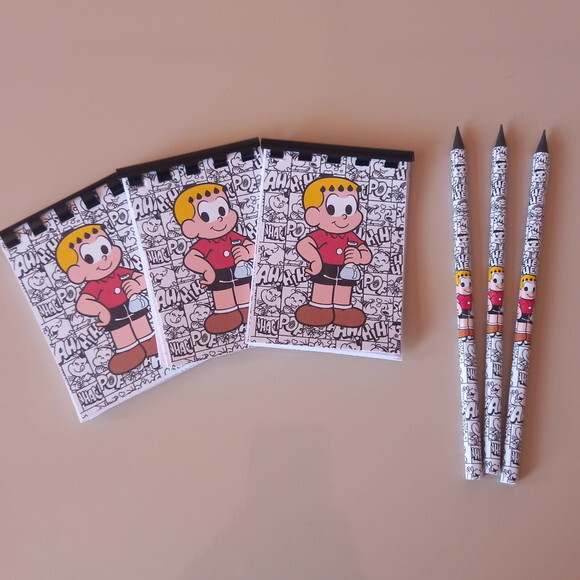 Bloquinho Personalizado com Lápis