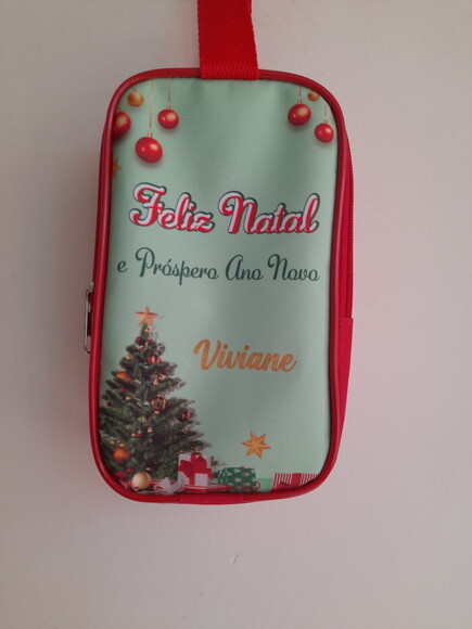 Estojo de Natal Personalizado