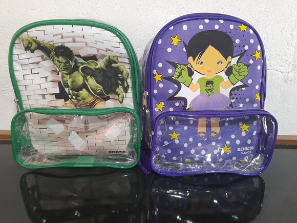 Mochila Transparente Hulk