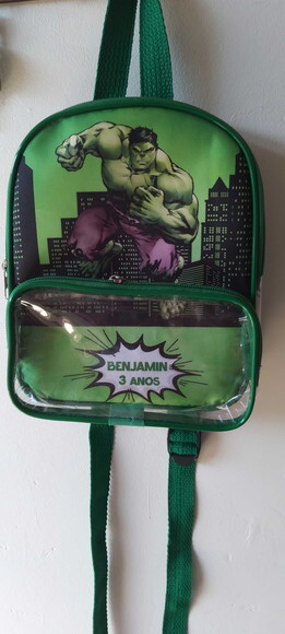 Mochila Transparente Hulk