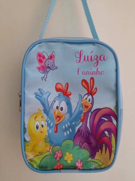Bolsa Galinha Pintadinha Personalizada