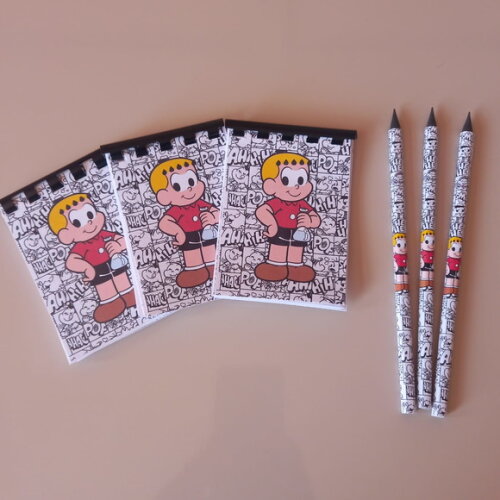 Bloquinho Personalizado com Lápis