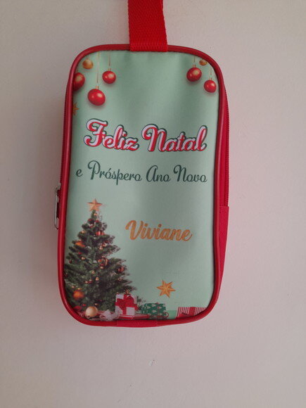 Estojo de Natal Personalizado
