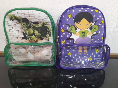 Mochila Transparente Hulk
