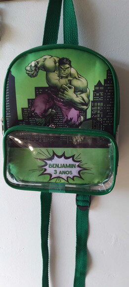 Mochila Transparente Hulk