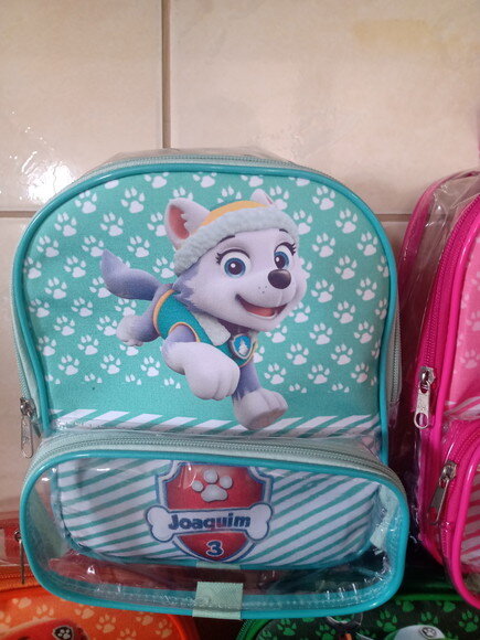 Mochila Transparente Patrulha Canina