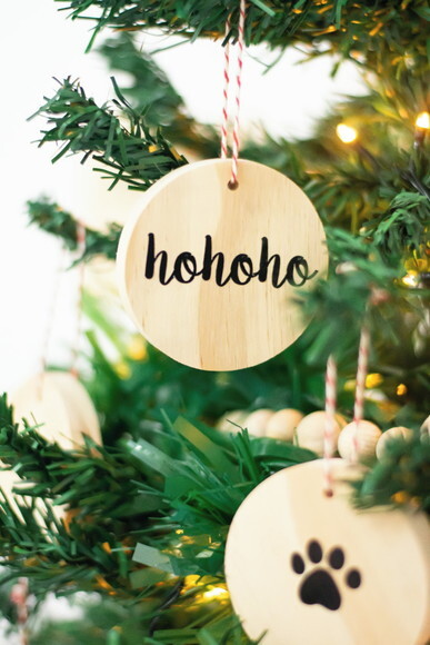 Bolinha de Natal em Madeira para Presente Brinde de Empresa