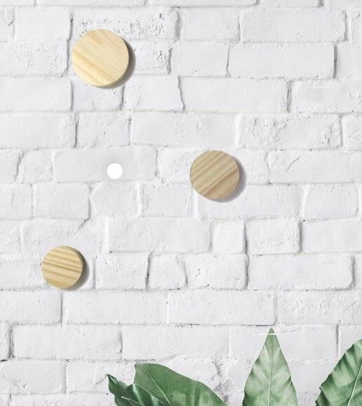 Kit Ganchos Pinus com 8 peças