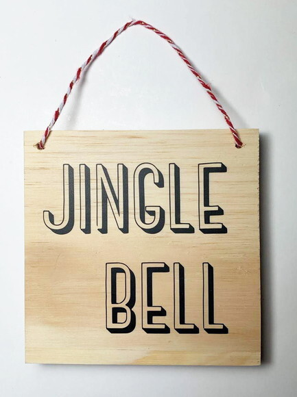 Placa Decorativa De Natal