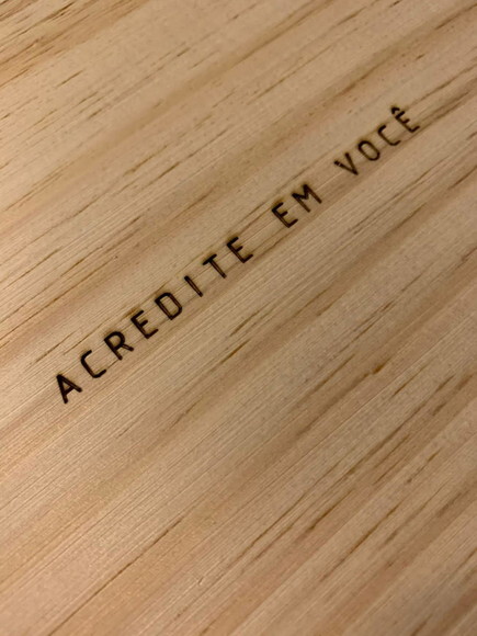 Placa Laser Personalizada (imagem Ilustrativa)