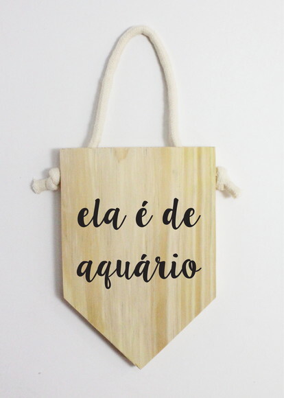 Quadro Decorativo Signo Aquário