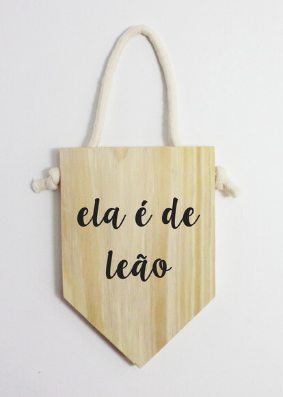 Quadro Decorativo Signo Leão