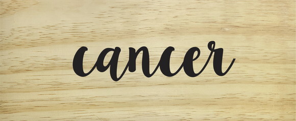Quadro Signo Cancer 25x9cm