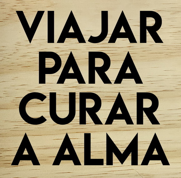 Quadro Viajar Para Curar A Alma