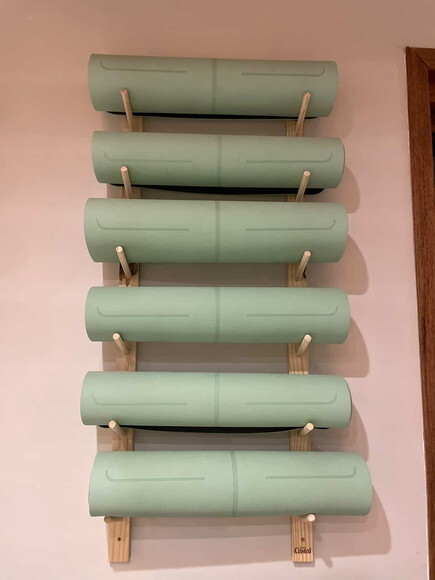 Suporte para 3 Tapete de Yoga (imagem Ilustrativa)