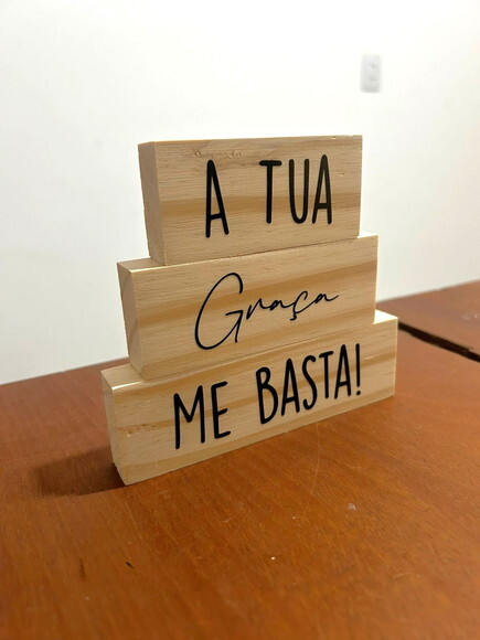 Totem/quadro de Mesa