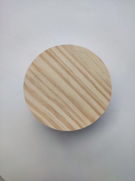 Círculos 19x19x1cm em Pinus