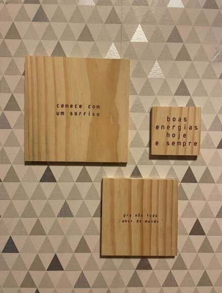 Kit 3 Placas Personalizadas