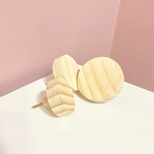 Kit Ganchos Pinus com 3 Peças